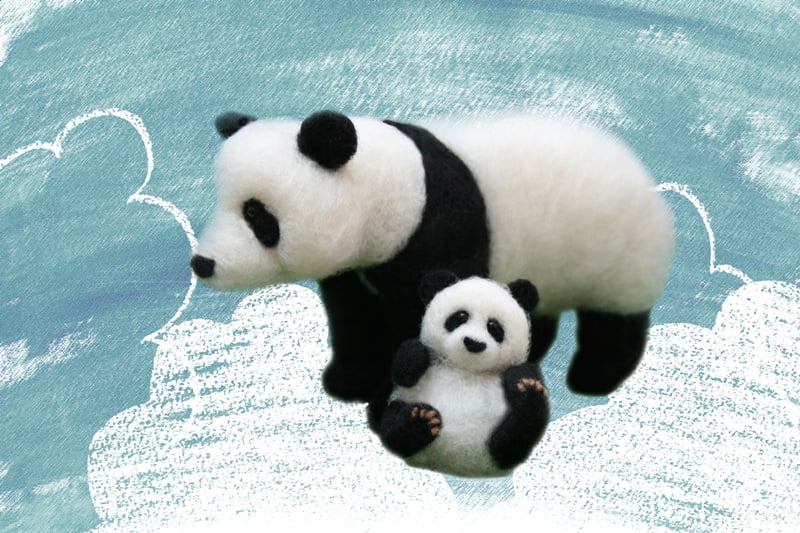 Panda Parent and Child